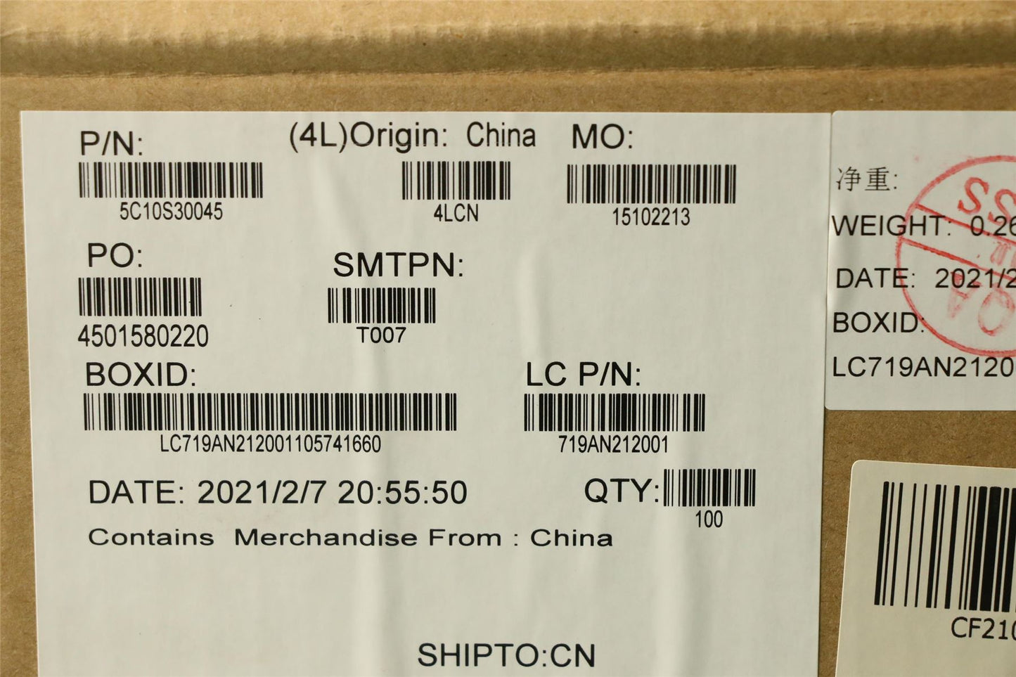 Lenovo IdeaPad V17-IIL 3-17ADA05 3-17ARE05 USB Port Board Cable 5C10S30045