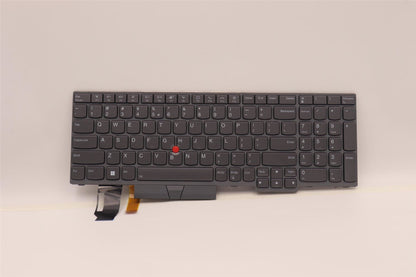 Lenovo ThinkPad T15 Gen 2 P15s Gen 2 Keyboard US Euro Black Backlit 5N21B08476