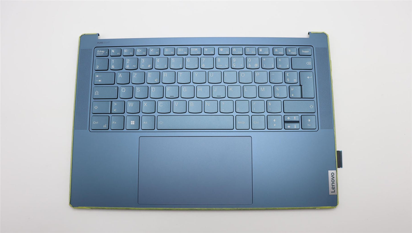Lenovo Yoga 7 14APU8 Palmrest Cover Touchpad Keyboard French 5CB1L80565