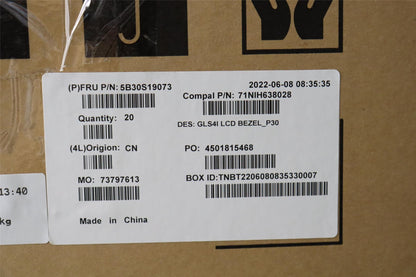 Lenovo LCD Bezel C 82SD 3.0t 5B30S19073