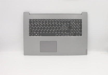 Lenovo IdeaPad L340-17API Palmrest Cover Touchpad Keyboard Swiss Grey 5CB0S17179