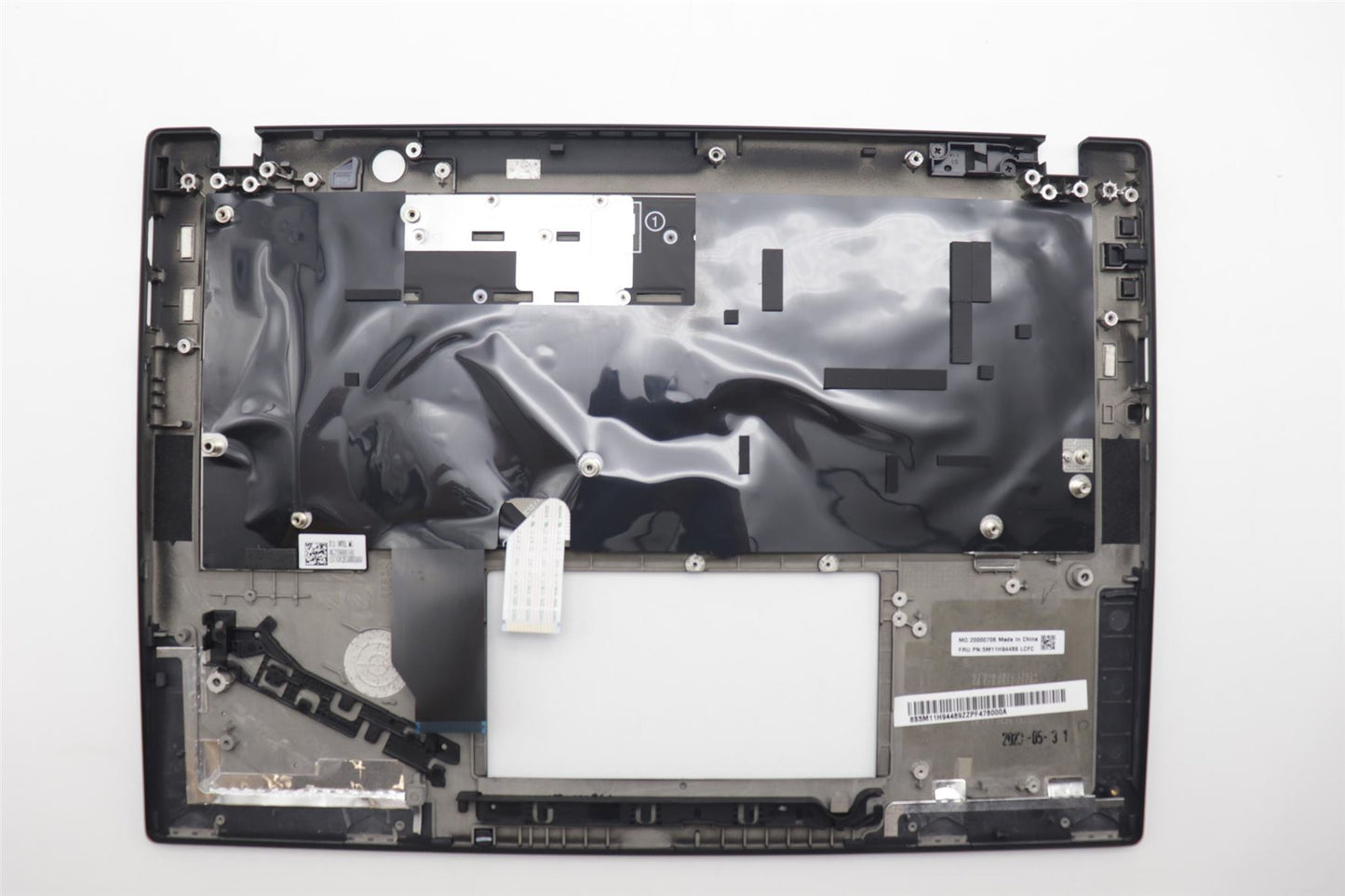 Lenovo ThinkPad X13 Gen 4 Keyboard Palmrest Top Cover Danish Black 5M11H94489