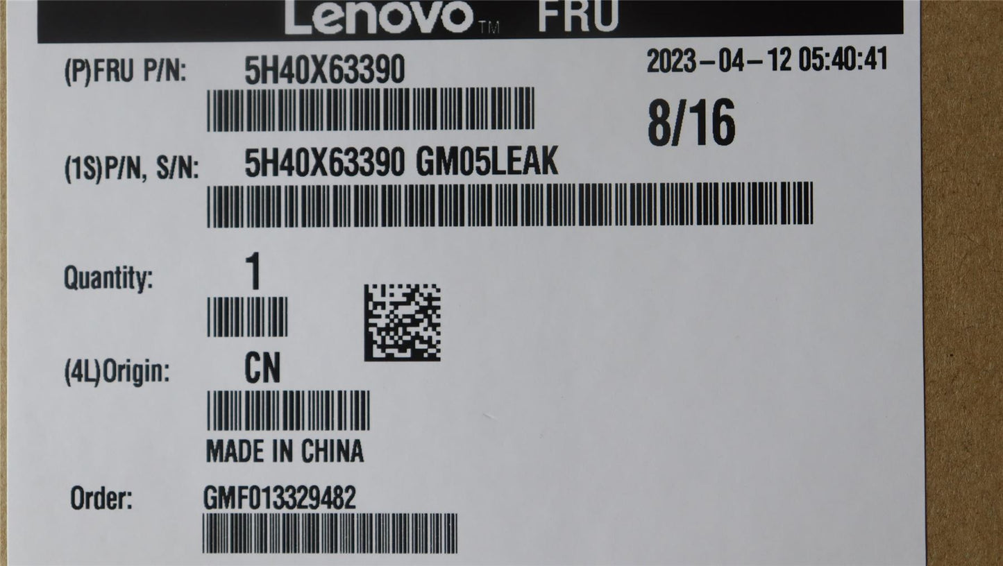 Lenovo HSINK FOR T580 AMD VR 5H40X63390