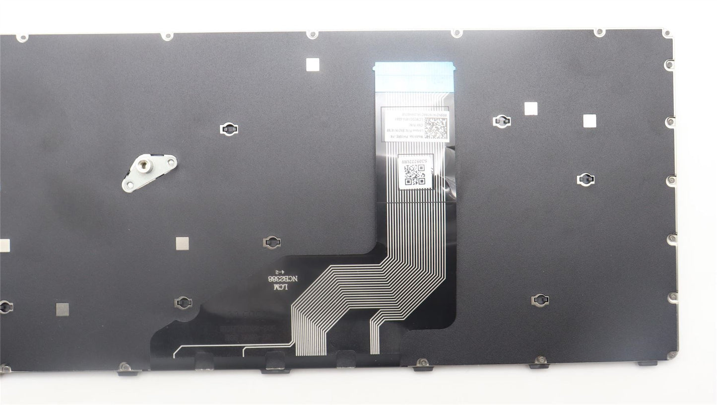 Lenovo 500e Gen 4 300e Gen4 Keyboard French Grey Backlit 5N21L44043